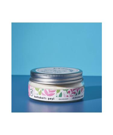 Badecanlar Compassionate Cosmetics Natural Vegan Sweat Odor Preventing Natural Cream Deodorant 50ml Geranium & Ylang Ylang - Buy Online on GoSupps.com