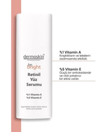 Dermoskin Be Bright Anti-Aging Retinyl Face Serum 33 ml - Buy Online on GoSupps.com