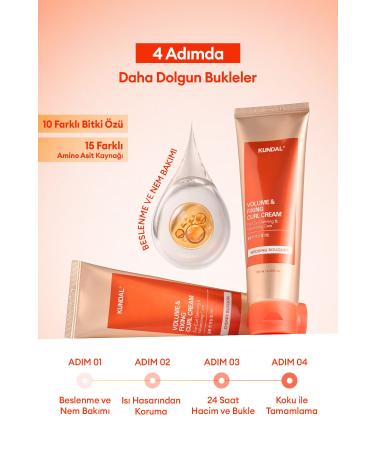 Kundal Curl Defining Leave-In Conditioner KUNDAL Volume & Fixing Curl Cream (Wedding Bouquet) - Buy Online on GoSupps.com