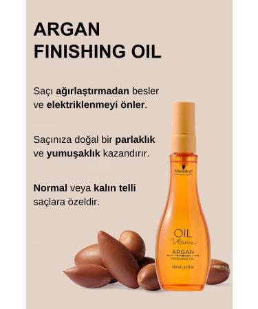 Oil Ultime Argan Finishing Oil - Nourishing Argan Oil for Normal and Thick Hair 100ml - Buy Online on GoSupps.com