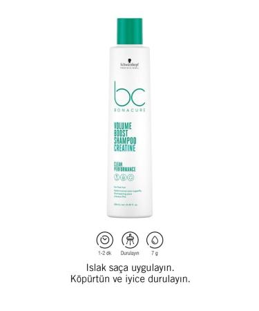 Bonacure Volume Boosting Shampoo 250ml | Fullness for Fine Hair - Buy Online on GoSupps.com