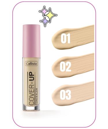 Callista Cover Up Concealer Intensive Concealer Under Eye Concealer - 03 Sand - Buy Online on GoSupps.com