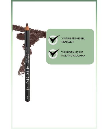 Note Cosmetics Ultra Rich Color Eye Pencil 09 Espresso - Bitter Coffee - Buy Online on GoSupps.com