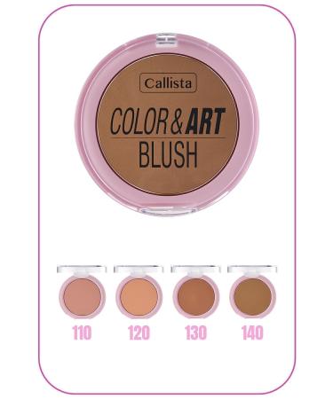 Callista Color Art Blush Powder Blush - 110 Blushing Pink - Buy Online on GoSupps.com