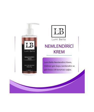 LUMI BELLA 400 ml Ultra Moisturizing Cream Face and Body Care Cream for Normal and Dry Skin - Buy Online on GoSupps.com