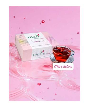 Meri Detox Tea Detox Tea 60 1 Month Use Joy - Buy Online on GoSupps.com
