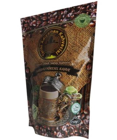 ASUDE BAHARAT Historical Ad yaman Coffee House Ottoman Dibek Palace Coffee Cardamom (250 Grams)