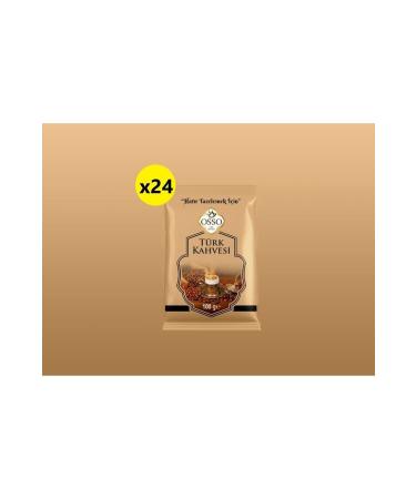 OSSO COFFEE OSSO TURKISH COFFEE 24 PIECES