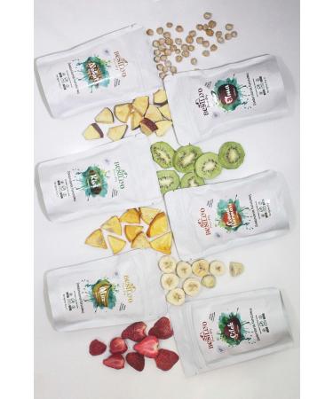 Bestliyo 6-Pack Freeze Dry Freeze Dried Snacks