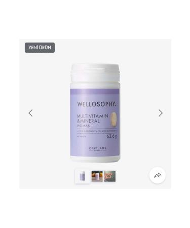 Oriflame Wellosophy Multivitamin and Mineral Supplement for Women