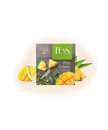 Tess Pina Colada green tea mango pineapple - Buy Online on GoSupps.com