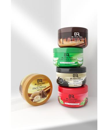 Black Red Black&Red Clay Mask Face Mask Charcoal Clay Face Mask - 400g - Buy Online on GoSupps.com