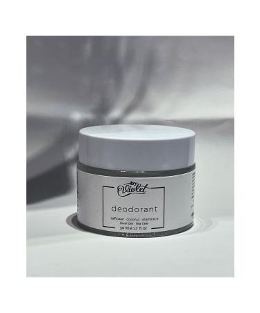 by violet Natural Deodorant - Cream Deodorant - Anti-sweat Odor - Lavender & Tea Tree - Buy Online on GoSupps.com