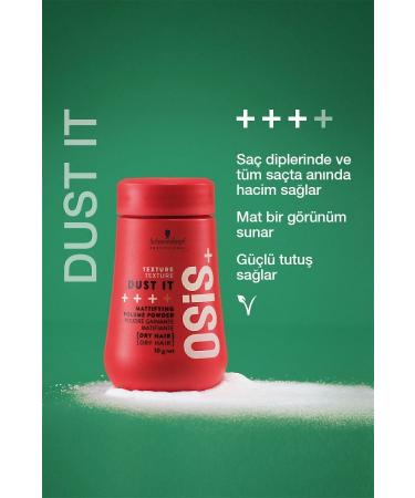 Osis Dust It Strong Hold Matte Volume Hair Powder 10g + Mess Up Matte Styling Paste 100ml - Buy Online on GoSupps.com