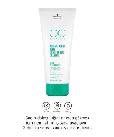 Bonacure Volume Boosting Gel Conditioner 200ml | Fullness for Fine Hair - Buy Online on GoSupps.com