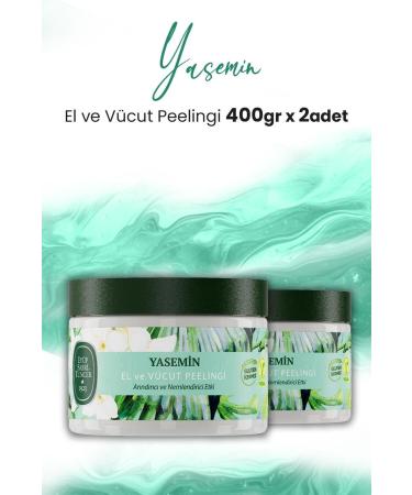 Ey p Sabri Tuncer Hand and Body Peeling Jasmine 400 gr X 2 Pcs