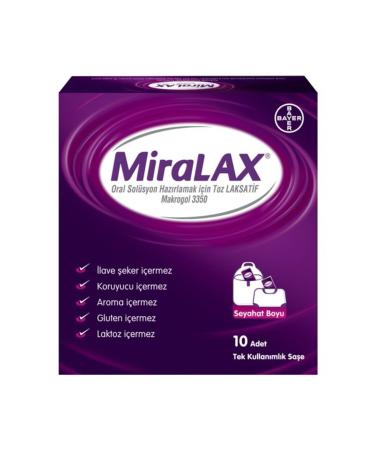 Miralax 10 Sachet 2 Pieces - Buy Online on GoSupps.com