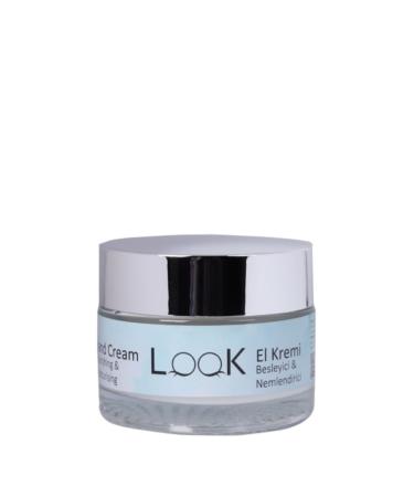 Look Hand Cream Nourishing Moisturizing Softening Balancing Firming Antioxidant Vitamin E 50 ml