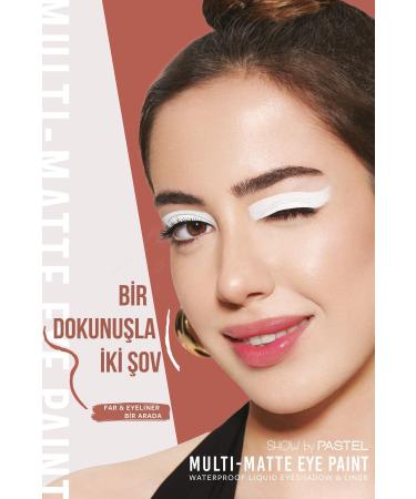Show by Pastel Multi-Matte Eye Paint Waterproof Eyeshadow&Liner - Waterproof Matte Liquid Eyeshadow and Eyeliner 86 Boujee - Buy Online on GoSupps.com