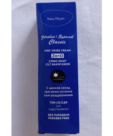 Sales Diyar Bio Zdralive Zinc Oxide Skin Care Cream - Acne Pimple Blemish Cream 45ml