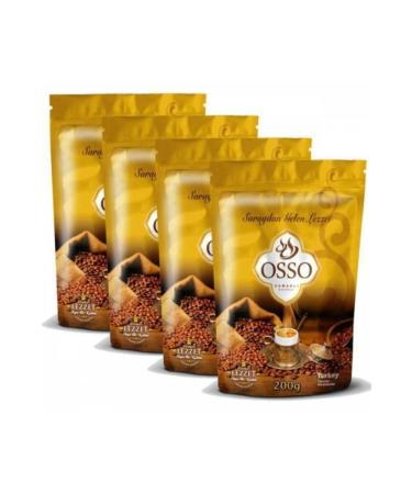 Osso 200 gr X 4-Piece Set Ottoman Coffee