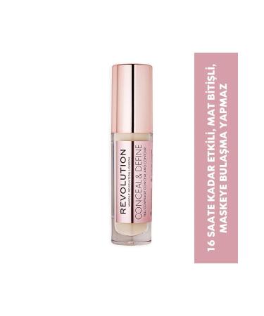 Revolution Conceal Define 16 Hour Matte Finish Concealer No: C3 - Buy Online on GoSupps.com