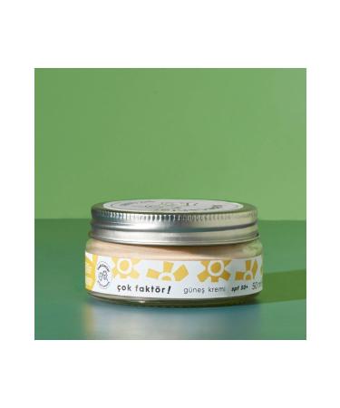 Badecanlar Compassionate Cosmetics Natural Sun Cream 50 Spf 50 ml (VEGAN MINERAL BASED ANTI-STAIN) - Buy Online on GoSupps.com