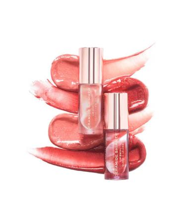 Revolution Festive Allure Ceramide Shimmer Swirl Lip Gloss Nude - Buy Online on GoSupps.com