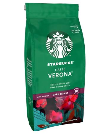 Starbucks Caffe Verona Dark Roast Ground Coffee 200 G - Buy Online on GoSupps.com