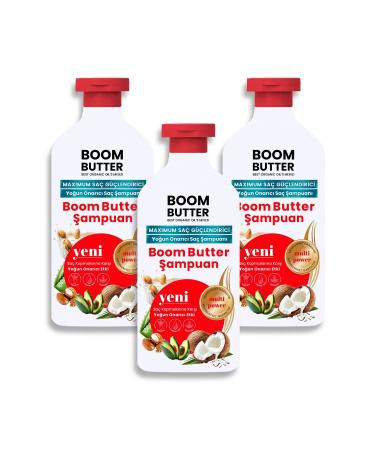 BOOM BUTTER Hair Care Shampoo Triple Deal Package - Buy Online on GoSupps.com