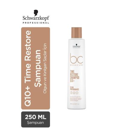 Bonacure Q10+ Time Restore Shampoo for Mature and Fragile Hair 250ml