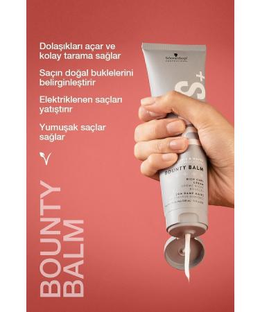 Osis Bounty Balm Curl Cream 150ml x 3 Pieces | Defines the Natural Curls of the Hair Easy Combing - Buy Online on GoSupps.com