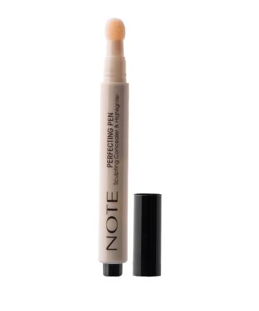 Note Cosmetics Perfecting Pen Brightening Effect Pen Under Eye Concealer - 01 Light Rose - Buy Online on GoSupps.com