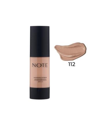 Note Cosmetics Mattifying Extreme Wear Spf 15 Intense Coverage Matte Finish Foundation - 112 Desert Beige - Buy Online on GoSupps.com