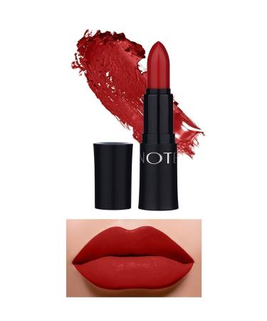 Note Cosmetics Mattemoist Lipstick Matte Finish Lipstick 306 Miss Blossom - Red