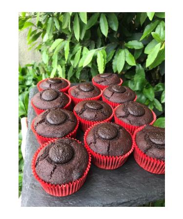 Rolla Gluten Free Gluten Free Refined Sugar Free Cocoa Mini Muffins (35GR) Lactose Free Vegan 4-Piece - Buy Online on GoSupps.com