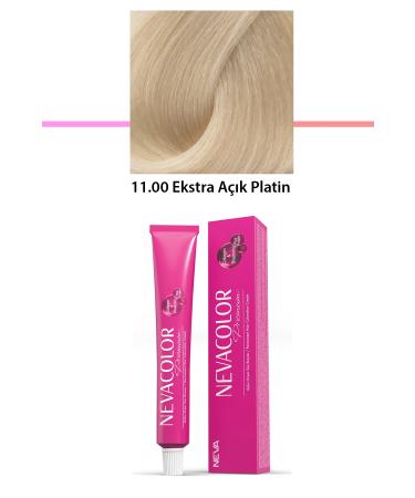 Local Marketing Premium 11.00 Extra Light Platinum - Permanent Cream Hair Dye 50 g Tube - LKM4892-2741
