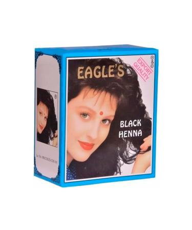Narnuga Eagle's Original Indian Henna Hair Dye Black - Black Henna - MCT7181-7633
