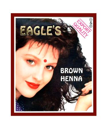 HELSOL Eagle's Original Indian Henna Hair Dye Brown - Brown Henna - HLS3382-1046
