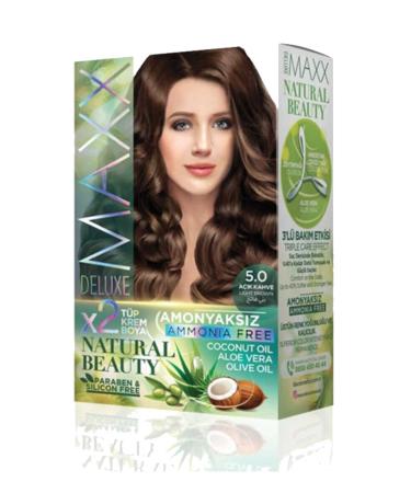 dryertime Natural Beauty Ammonia-Free Hair Dye 5.0 Light Brown - DRY4388-4119