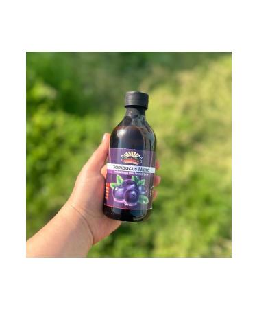 FERMENTE WORKSHOP Black Elderberry Syrup 250cc. (immune system) - Buy Online on GoSupps.com