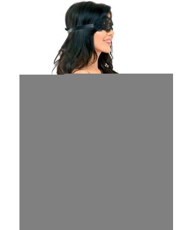 Skygo Night Light Women's Black Tassel Eye Band Fantasy Nightgown 3196 - Buy Online on GoSupps.com