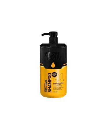 NISHMAN Salt and Paraben Free Keratin Hair Care Shampoo 1250 ml