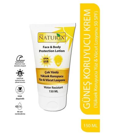 Naturix Spf 50+ Versatile High Protection Face & Body Lotion Sunscreen Cream Uva Uvb Protection Lotion