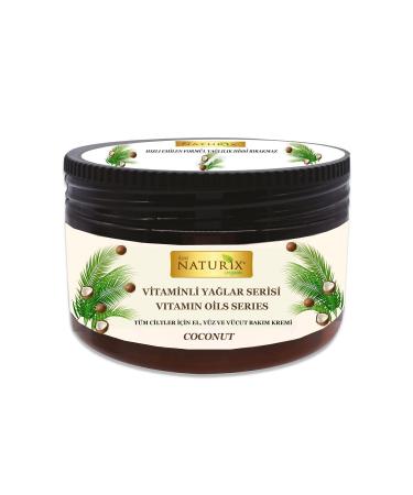 Naturix Vitamin Oil Series Coconut Essence Hand Face Body Cream 250 ml Coconut Oil - Buy Online on GoSupps.com