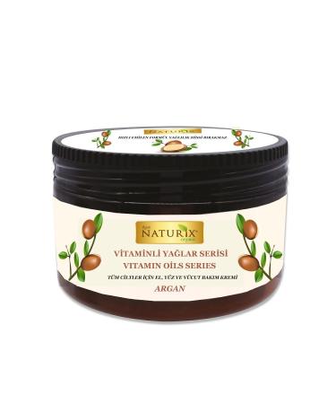 Naturix Vitamin Oil Series Argan Oil Essence Hand Face Body Cream 250 ml Intensive Moisture Therapy - Buy Online on GoSupps.com