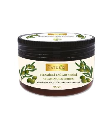 Naturix Vitamin Oil Series Olive Oil Essence Hand Face Body Cream 250 ml Intensive Moisture Therapy - Buy Online on GoSupps.com