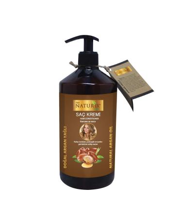 Naturix Salt-Free 2-Pack Natural Nettle Extract 600 ml Hair Care Shampoo 500 ml Argan Oil Hair Conditioner - Buy Online on GoSupps.com