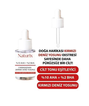 Naturix Skin Tone Equalizer Balancing Serum (Red Peeling Serum) 30 ml - Buy Online on GoSupps.com