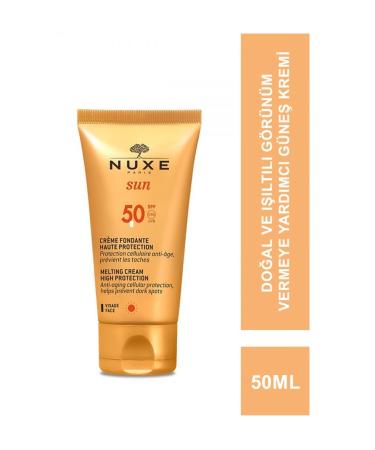 Nuxe Sun Spf 50 Face Cream Fondante Haute Protection 50ml
